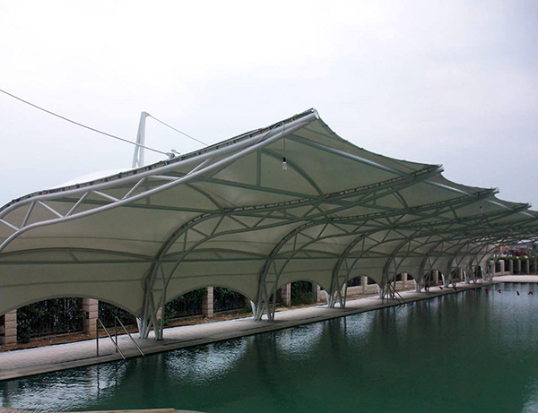 泳池膜結構建筑